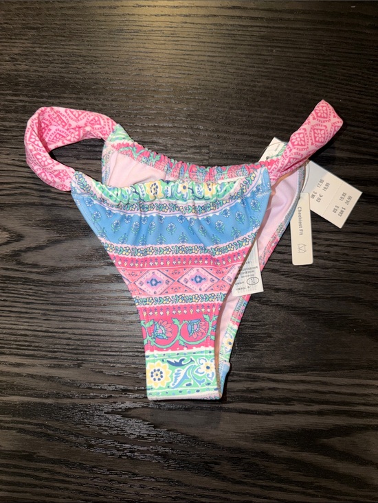 Hollister Other - Hollister Pink & Blue Patterned Bikini Bottoms